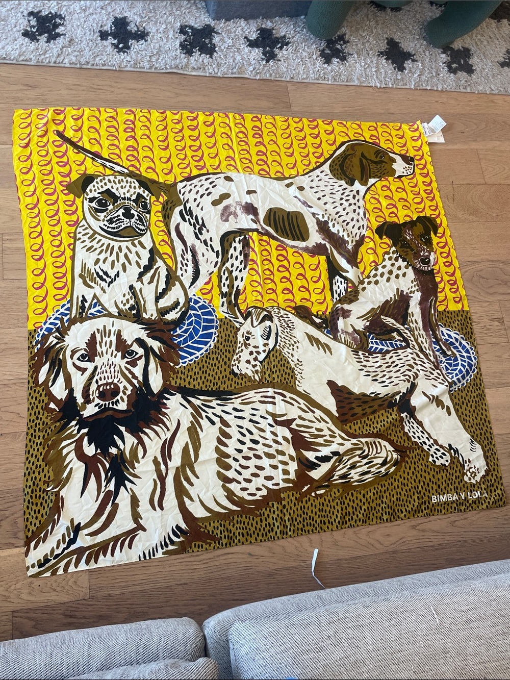Bimba y Lola scarf 90x90cm
